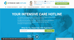 Desktop Screenshot of intensivecarehotline.com