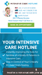 Mobile Screenshot of intensivecarehotline.com